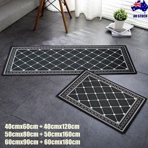 Non Slip Kitchen Floor Mat Home Machine Washable Rug Door Runner