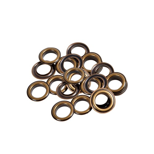 Round 4mm - 20mm Iron Eyelets Ring Washers Grommet for DIY Tarpaulin Banner - Picture 6 of 21