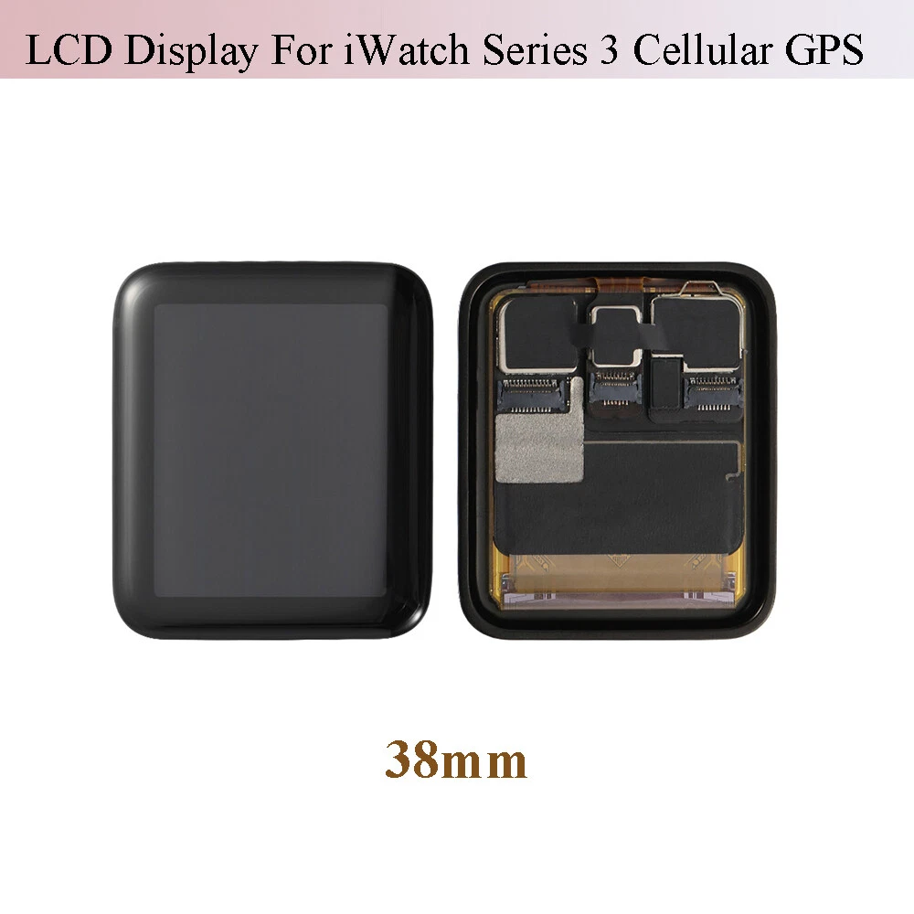 LCD Display Touch Screen Digitizer For iWatch Series 3 38mm