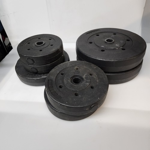 Standard 1” Vinyl Weight Plates Black Weight Plates 25 25 15 10 Lot PICKUP ONLY!