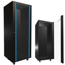 Extralink Netzwerkschrank Serverschrank Stehend 32HE 600x600 Schwarz