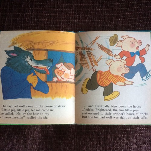 Three Little Pigs Red Seal A Big Storytime Book 1979 - Bild 5 von 8