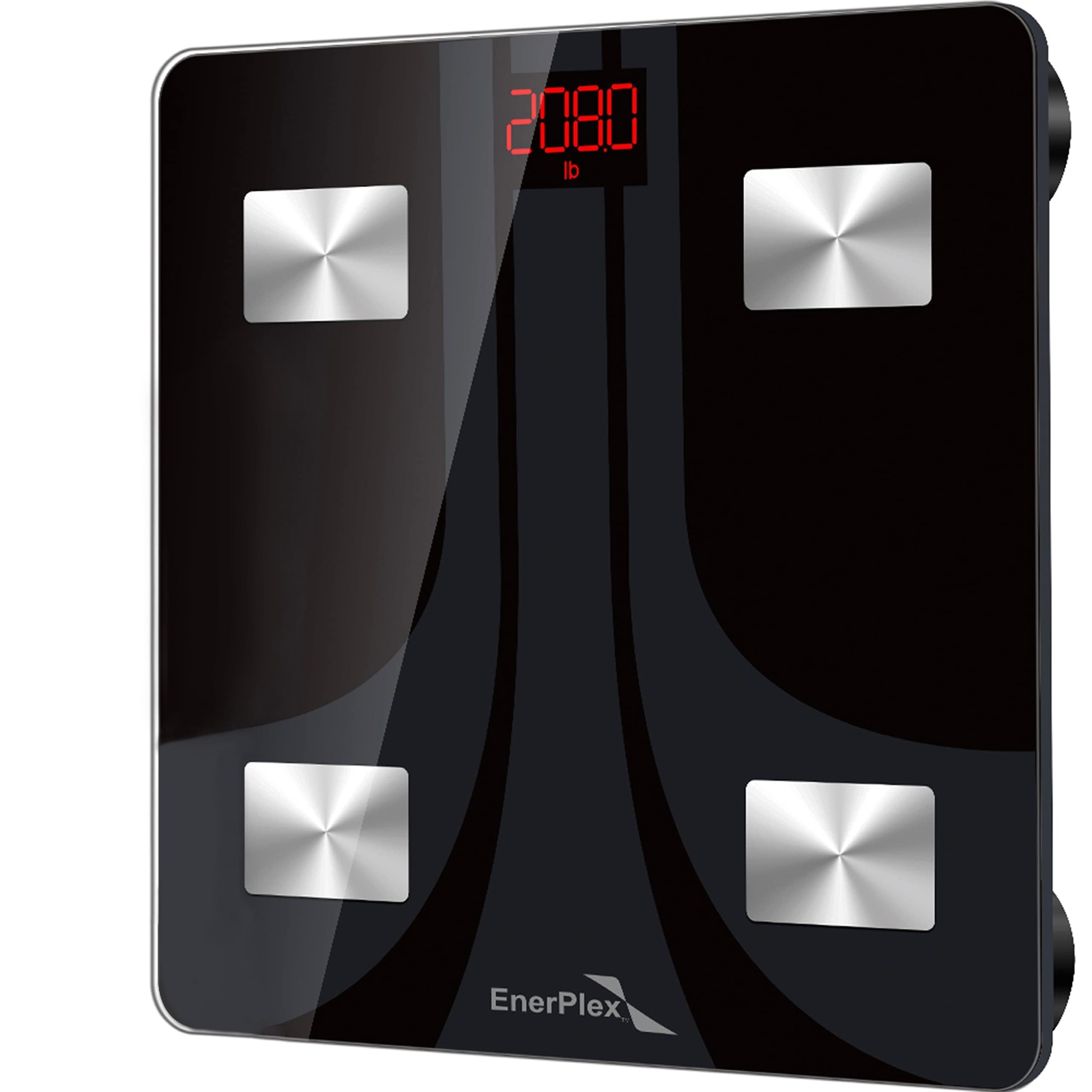 Sleek Digital Bathroom Body Weight Scale - Precision Weighing Machine with La...