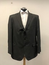 M S SUIT JACKET/BLAZER CHARCOAL 46L EXCELLENT CONDITION