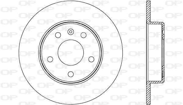 Disques de frein Opel Zafira B pour les trajets de vacances en famille