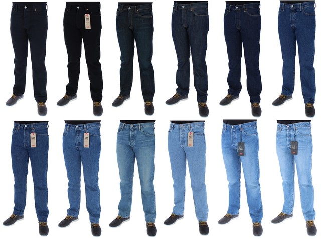 HOMBRE LEVIS Vaquero Levis 501 Original & Levis 511 Slim Fit L34 W40/L34 501-2333 The Ben | online en eBay