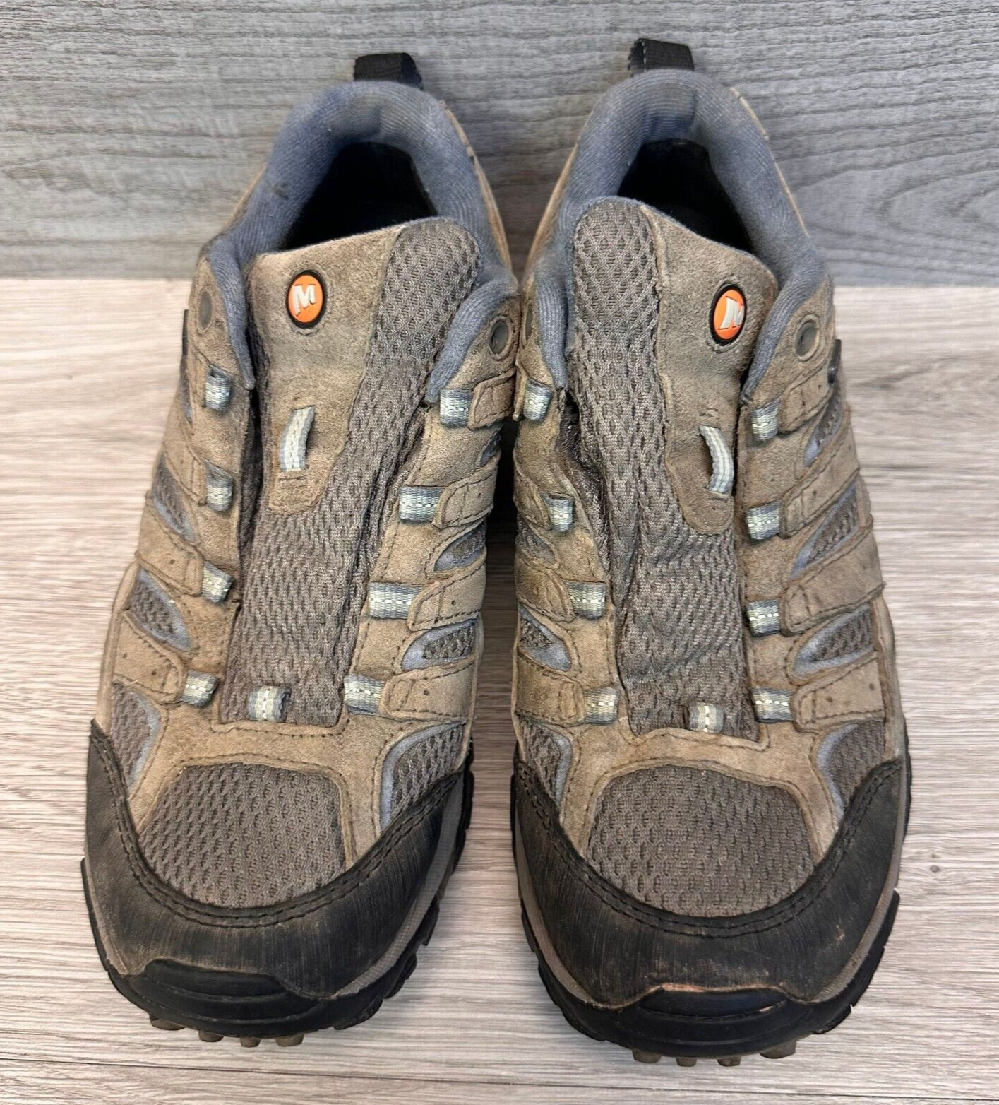 Merrell scarpe da trekking alla caviglia donna taglia 9 marrone J06026 granito Vibram sneaker