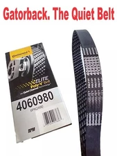 New Serpentine Belt Poly-V The Quiet Belt Gatorback CONTINENTAL ELITE 4060980