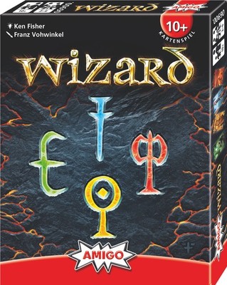 Wizard Kartenspiel - Amigo Spiel - Wizzard - Das Spiel, das Sie in Rage bringt!