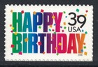 Scott 4079 - Joyeux anniversaire - MNH (S/A) 39c 2006 - timbre neuf inutilisé