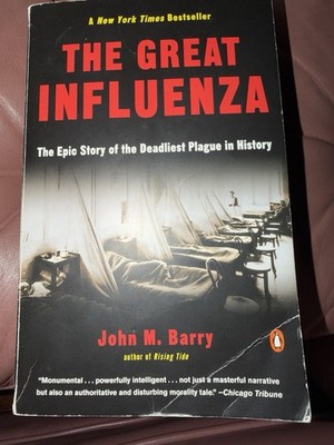 The Great Influenza by John M. Barry Paperback NYT Bestseller 1918 Flu History