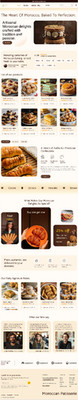 Moroccan Patisserie   Luxury Bakery E-Commerce Website Design | Figma UI/UX