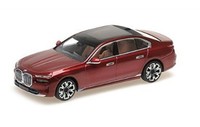Minichamps BMW I7 - 2023 - RED Metallic 410024202