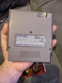 Spider-Man Return Of The Sinister Six Cartucho de Juego y Manual Juego Nintendo Nes