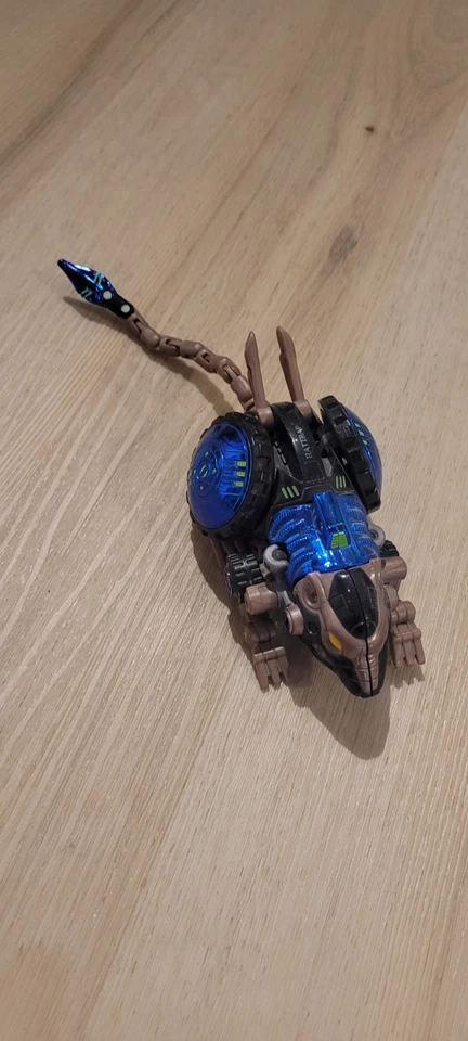 Transformers Beast Wars Transmetal Rattrap Blue Walmart Exclusive 1999  Complete - Image 2 of 4