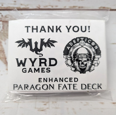 Malifaux Enhanced Paragon Fate Deck Wyrd Miniatures Adepticon Promo Item New