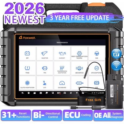 Foxwell NT909 Pro Bidirectional All System OBD2 Diagnostic Scanner ECU Coding