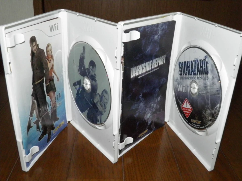BIOHAZARD 1 0 4 Umbrella & The Darkside Chronicles 5Games Set Wii JP ver. - Image 2 of 3