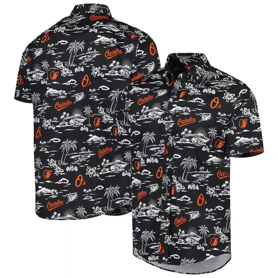 Baltimore Orioles Baseball Team Hawaiian Shirt, Short Sleeve Summer Shirt For Me