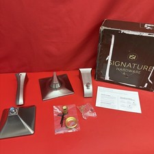 Signature Hardware Vilamonte Tub  Shower Trim Kit Brushed Nickel SHVL8030GZBN