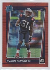 2021 Panini Donruss Optic Rated Rookie Red Hyper Prizm Ronnie Perkins #283 0m37