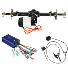 30" 34" 40" Differential Rear Axle Kit 72v 1500W Motor Electric ATV Go kart Quad