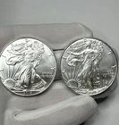 Lot of 2 x 2019 American Silver Eagles 1 oz .999 Fine Silver Coins