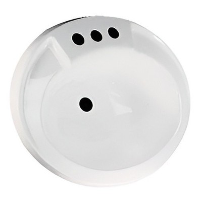American Motorhome RV Bathroom Sink, 17"x20" White 16370pwa