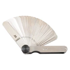 STARRETT 66B Feeler Gauge Set,Dimension Type " 4CEN4