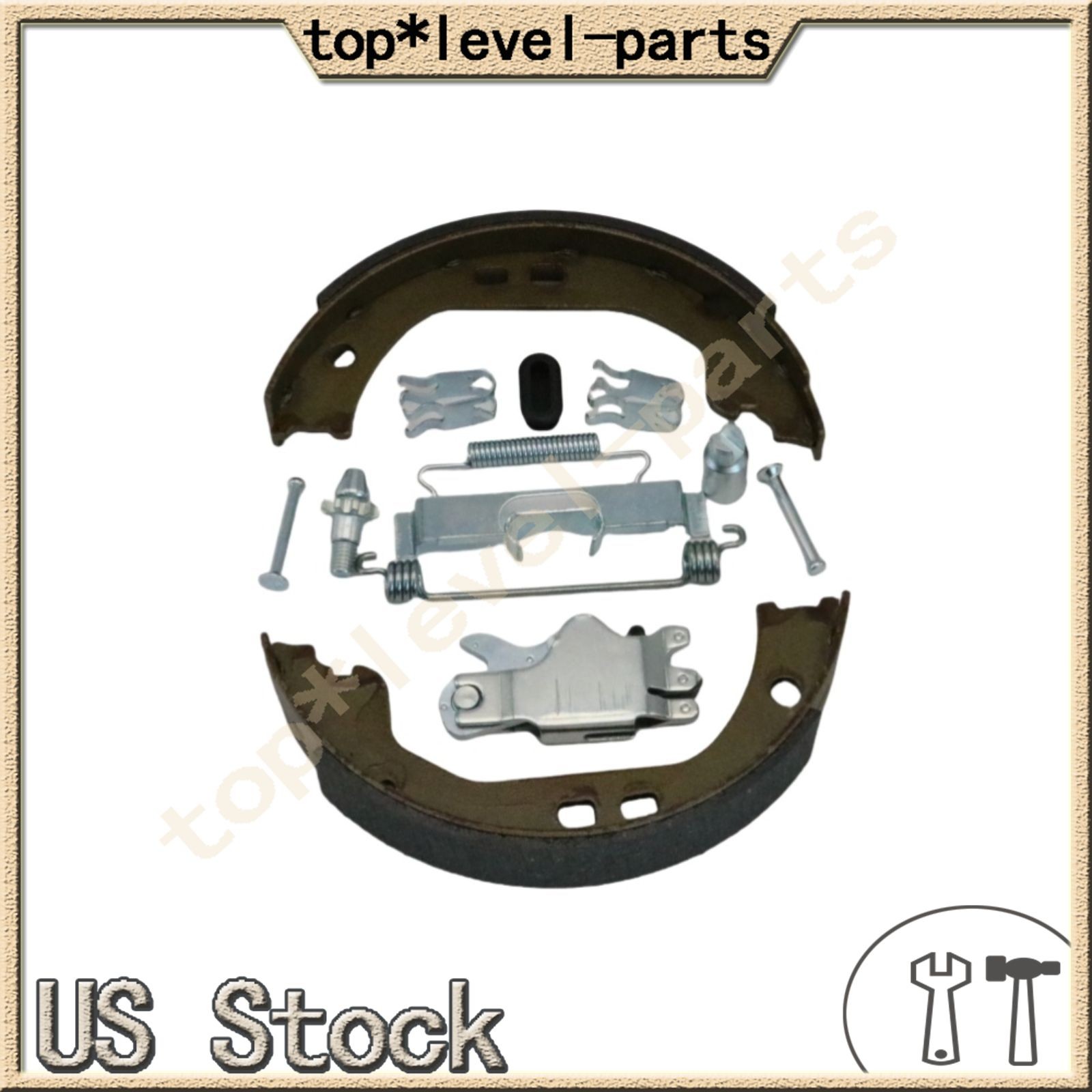 For Maserati Ghibli Quattroporte emergency parking hand brake shoes & hardware