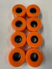 NOS Kryptonics Rental 57mm roller skate wheels Orange 8 pack NEW