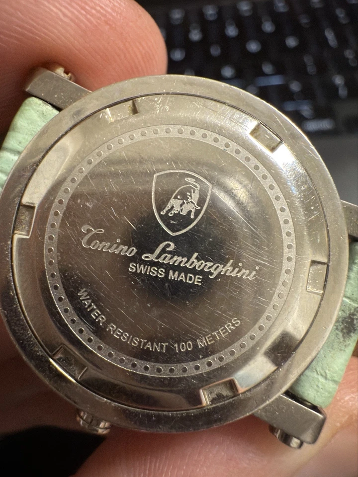 NUEVO Reloj Tonino Lamborghini Damas, Correa Cuero, Caja, Folleto, Certificación Foto 3 de 3