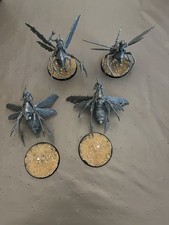 4 Plague Drones of Nurgle Chaos Daemons 40k Sigmar Maggotkin Need Some Repairs