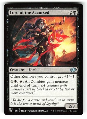 Lord of the Accursed #69 (NM) (Non-Foil) (U) (J22) Magic MTG