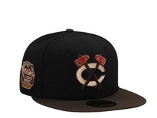 New Era Chicago Blackhawks Invierno Clásico 2025 Café Negro Dos Tonos 7 3/8