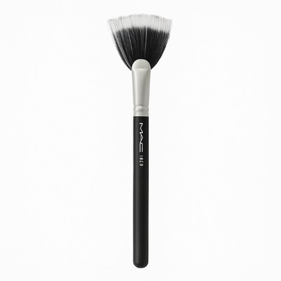 MAC Puderpinsel 184 Synthetic Duo Fibre Fan Make-Up Pinsel Profi Makeup