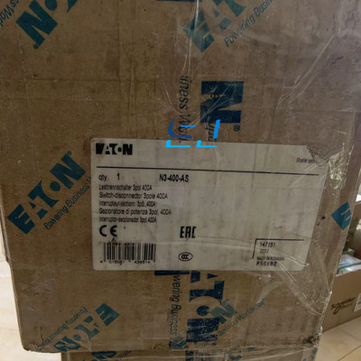 Brand new Eaton N3-400-AS Circuit Breaker N3-400-AS