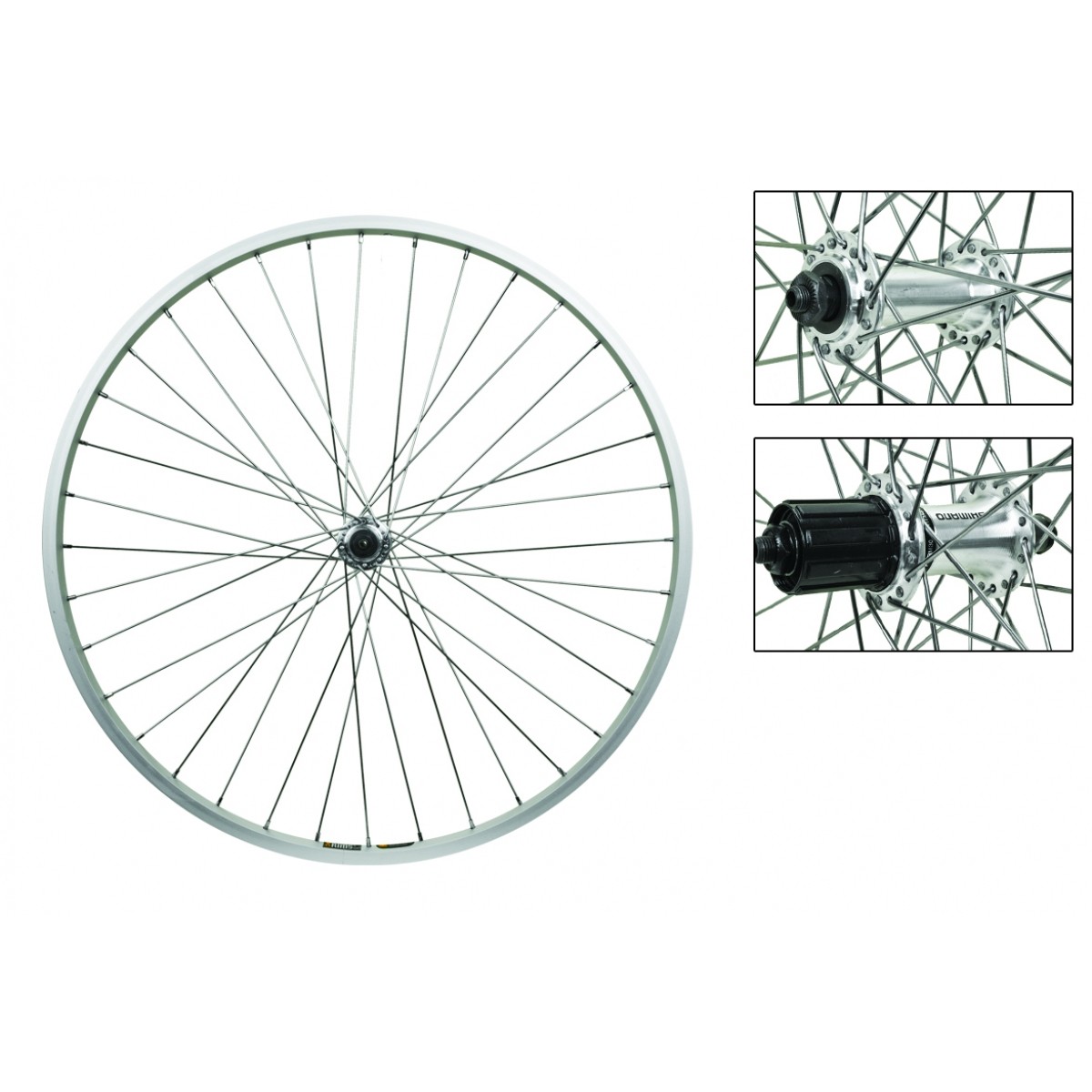 Wheel Master W/M AQ-1000 - W/M MT-5010 Wheelset 26in Rim Brake Centerlock QR QR
