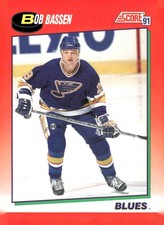 1991-92 Score Canadian Bilingual #179 Bob Bassen