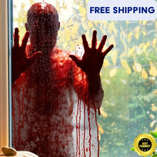 Halloween Sticker Bloody Window Clings Glass Party Decoration Horror Ghost Decal