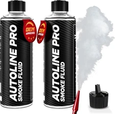 Smoke Fluid for Automotive Smoke Machine Testing - 2 Pack 16oz Total EVAP, Vacuu