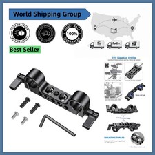 Lightweight 15mm Rail Block  Rod Clamp - Perfect for Custom DSLR Supports