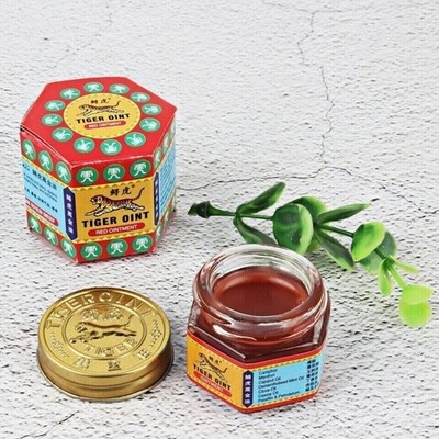 1~3X TIGER BALM WEISS oder Rote Natürlicher Balsam bei Erkältungsbeschwerden
