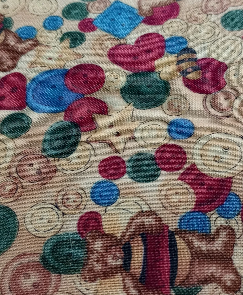 Quilting Bees Teddy Bear Sewing, Quilting Fabric Teresa Kogut SSI Estate Sale - Image 3 of 4