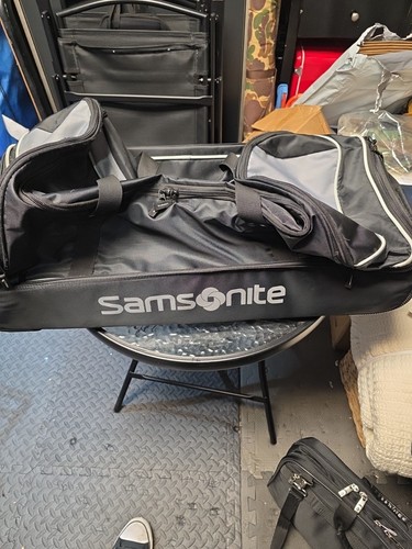 Samsonite In The Club Series Travel Bag Luggage Black Nylon