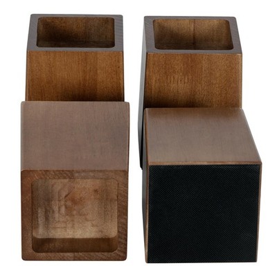 Bed Risers 5 inch Heavy Duty, Elevate Height 4 inch, Wood Furniture Risers fo...