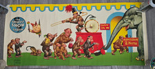 1943 Ringling Bros Barnum Bailey Circus Poster Lawson Wood Monkeys Elephant Art