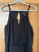 White House Black Market Jumpsuit Keyhole Women s Small