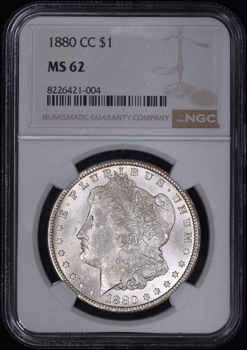 MS 62 Graded 1880 Year Morgan US Dollars (1878-1921) for sale | eBay