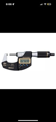 Mitutoyo 29318530 Electronic Digital Micrometer Quantumike Digimatic